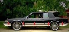 1991-1993 Cadillac DeVille Coupe Rocker Panel Trim Side Molding FL 10Pc 5 3/4