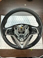 2012-2015 HYUNDAI VELOSTER DRIVER STEERING WHEEL W/CRUISE CONTROL SWITCH OEM picture