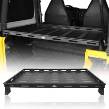 Rear Cargo Rack Basket Tray Interior Luggage Carrier Fit 97-06 Jeep Wrangler TJ picture