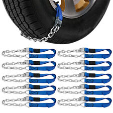 10x Wheel Tire Snow Chains For Car Truck Anti-skid Emergency Winter Universal picture