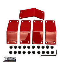 KMC XD Series XS811 Wheel Insert Fins 18X7 0 Offset Red 5 Pcs 811FIN87000-RD picture