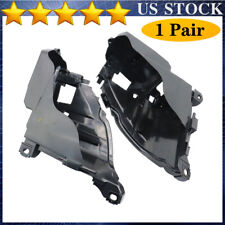 Fits Audi Q7 2010-2015 Front Left+Right Headlight Bracket Support Black US picture