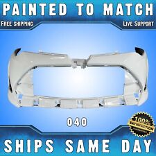 NEW Painted *040 Super White* Front Bumper Cover for 2017-2019 Toyota Corolla picture