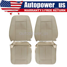 Fits 2007 2008 2009 2010 2011 2012-2014 Ford Expedition Leather Seat Cover Tan picture