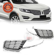 Front Upper Grille Grill Left+Right Side Mesh For 2015-2018 Lincoln MKC picture