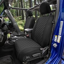 Neoprene Front Waterproof Custom Fit Seat Covers 2018-2021 Jeep Wrangler JL 4DR picture