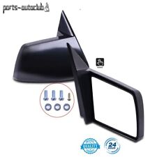 For 1988-1999 Chevy GMC Pickup Truck Manual Side Mirrors Pair Set Left + Right picture