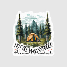 Not All Who Wander Are Lost Decal for Car Truck Window Bumper Graphic Nature picture