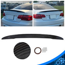 For 07-13 BMW E92 Coupe 328i 335i M3 Carbon Color Rear Wing Trunk Lip Spoiler picture