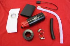 New 340LPH high performance fuel pump with installation kit GSS340 replacement picture