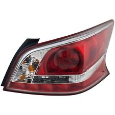 Tail Light for 2013 Nissan Altima RH Sedan Standard Type Red & Clear Lens picture