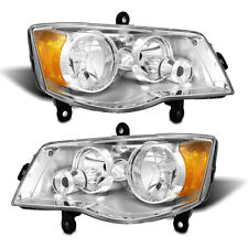 2Pcs Headlight For 2008-2016 Chrysler Town&Country 2011-2020 Dodge Grand Caravan picture