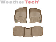 WeatherTech FloorLiner Mats for Buick Lucerne - 2006-2011 - 1st/2nd Row Tan picture