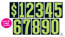 Advertising Numbers Window Stickers Vinyl Digits Car Price (9.5