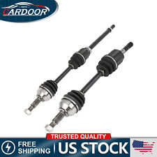 Pair Front CV Axle Shaft For Nissan Rogue 2008-2013 Rogue Select 2014-2015 AWD picture