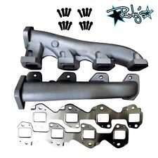 Rudy's High Flow Race Exhaust Manifolds & Gaskets For 2001-2004 GM 6.6L Duramax picture