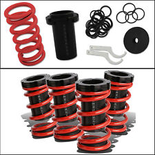 RED AROSPEED RACING ADJUSTABLE COILOVERS KIT FOR 88-91 HONDA CIVIC D15 D16 EF9 picture