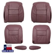 For 1995 1996 1997 1998 1999 Chevy Suburban Tahoe K1500 LT LS Seat Covers in Red picture