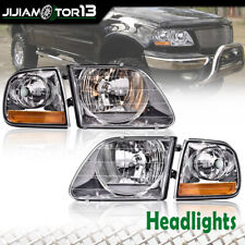 Fit For F150 Expedition 1997-03 Lightning Style Headlights & Corner Parking Lamp picture