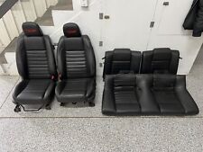 2007-2009 Ford Mustang Shelby GT500 Leather Front Rear Seats Coupe - OEM picture