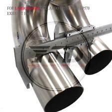for lamborghini gallardo LP550-2 LP560-4 LP570-4 Stainless steel valve exhaust picture