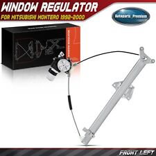 Power Window Regulator with Motor for Mitsubishi Montero 1992-2000 Front LH Left picture