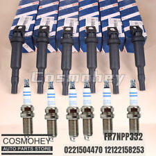 6X BOSCH Ignition Coils &Spark Plugs FR7NPP332 Fit for BMW E82 E90 E92 128i 328i picture