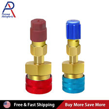 R1234YF to R134A Quick Coupler Adapter Fits Car A/C High Low Side Conversion Kit picture