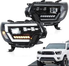 VLAND For 2012-15 Toyota Tacoma 2nd Gen FULL LED Headlights W/Startup Aniamtion picture