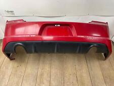 Rear Bumper Assy w Park Assist Red Fits 11-14 DODGE CHARGER SRT8 Color Peeled picture