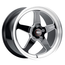WELD RACING Ventura Drag S155 17X10 5X114.3 ET25 Gloss Black Milled (Qty of 1) picture