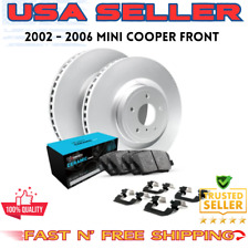R1 CONCEPTS 600-32002 ROTORS AND BRAKE PADS 02-07 MINI COOPER FRONT picture