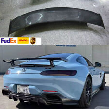 carbon fiber rear spoiler gt wing for mercedes benz amg gt gts 2016+ gtr style picture