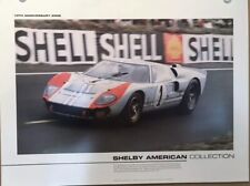 Ford GT40(Ken Miles)1966-24Hrs Le Mans 427, Ford GT40 Sweep (3) Car Poster Set picture