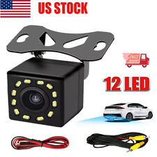 12 LED Car Rear View Reverse Camera Parking HD Night Vision Waterproof 170° picture