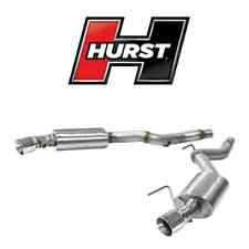 Hurst 6350027 Stainless Steel Axle-Back Dual Exhaust System for Mustang 2.3/3.7L picture