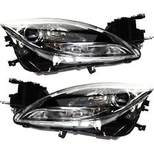 Headlight Assembly Set For 2011 2012 2013 Mazda 6 Left and Right Composite CAPA picture