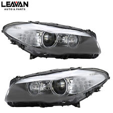 PAIR HID Xenon Adaptive Headlight AFS For 2009 2010 2012 2013 BMW 5 Series F10 picture