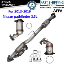 All 3 Catalytic Converter For 2013-2019 Nissan pathfinder 3.5L with Flex Y pipe picture
