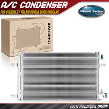 AC Condenser w/ Receiver Drier for Chevrolet Impala Cruze Buick Regal Cadillac picture