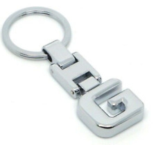 For Mercedes Benz G500 G550 G63 G65 AMG G Series Chrome Metal Keychain Keyring picture