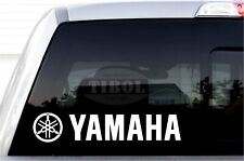 2x YAMAHA with Logo Decals YAMAHA Stickers Helmet Bike ATV PWC Jetski UTV picture