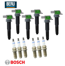 Ignition Coil & Spark Plug (6sets) Beru Bosch OEM for Porsche 911 Boxster Cayman picture