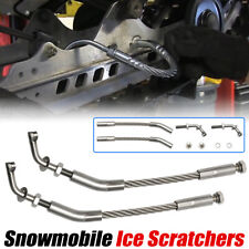 For Snowmobile Ice Scratchers w/ Carbide Tips Snow Scratcher Reverse Compatible picture