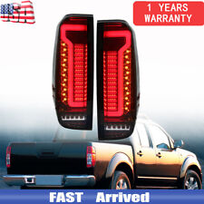 LED Tail Lights For 2005 06 2007-2021 Nissan Navara D40 Frontier Rear Lamp Smoke picture