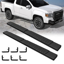 6'' Running Board Nerf Step Bar For 15-22 Chevy Colorado GMC Canyon Extended Cab picture
