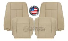 2007 to 2014 Ford Expedition Perforated Synthetic Leather Seat  Cover Camel Tan picture