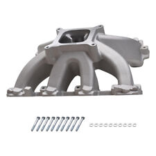 Satin Aluminum Cathedral Carb Intake Manifold For Gen III LS1/LS2 RPM 3500-8000 picture
