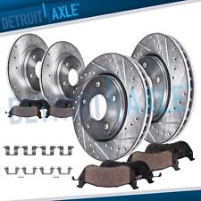 8pc Front Rear Drilled Brake Rotors Brake Pads for Mitsubishi Outlander Sport picture
