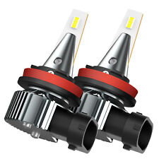 2 x Mini H8 LED Bulbs High Power 30W CSP LED Car Fog/Driving DRL Light White I9 picture